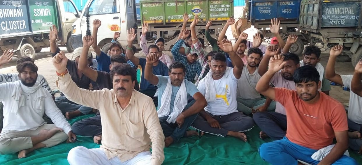agenci workers protested