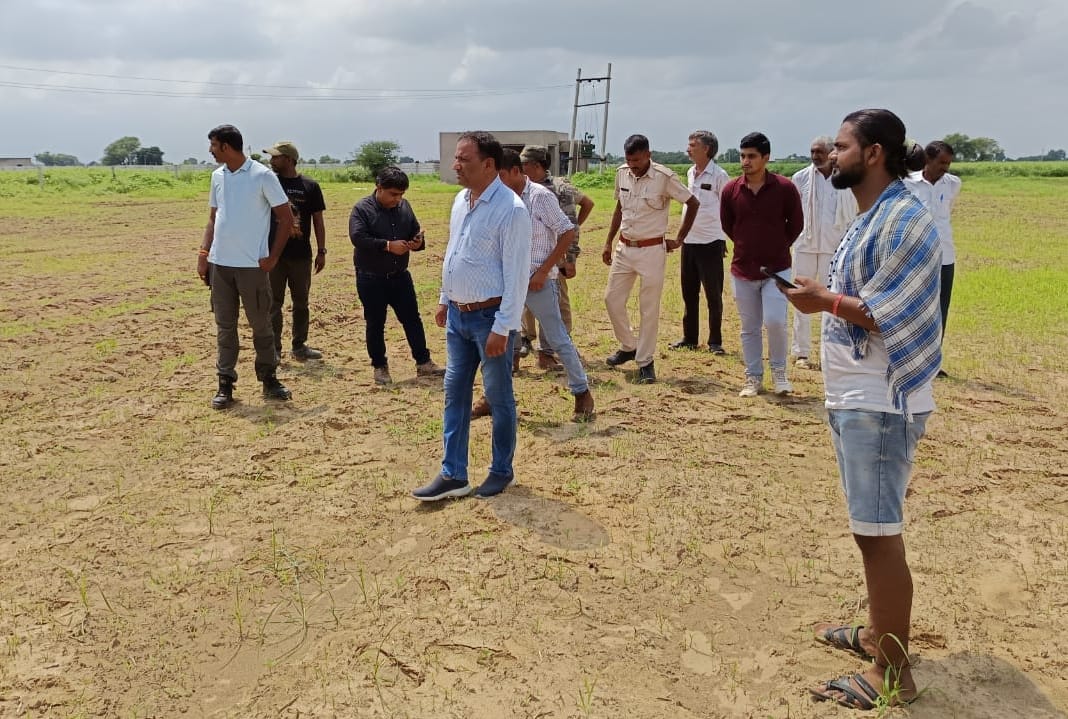 Tiger reached Rewari, claw marks found in village Jhabua