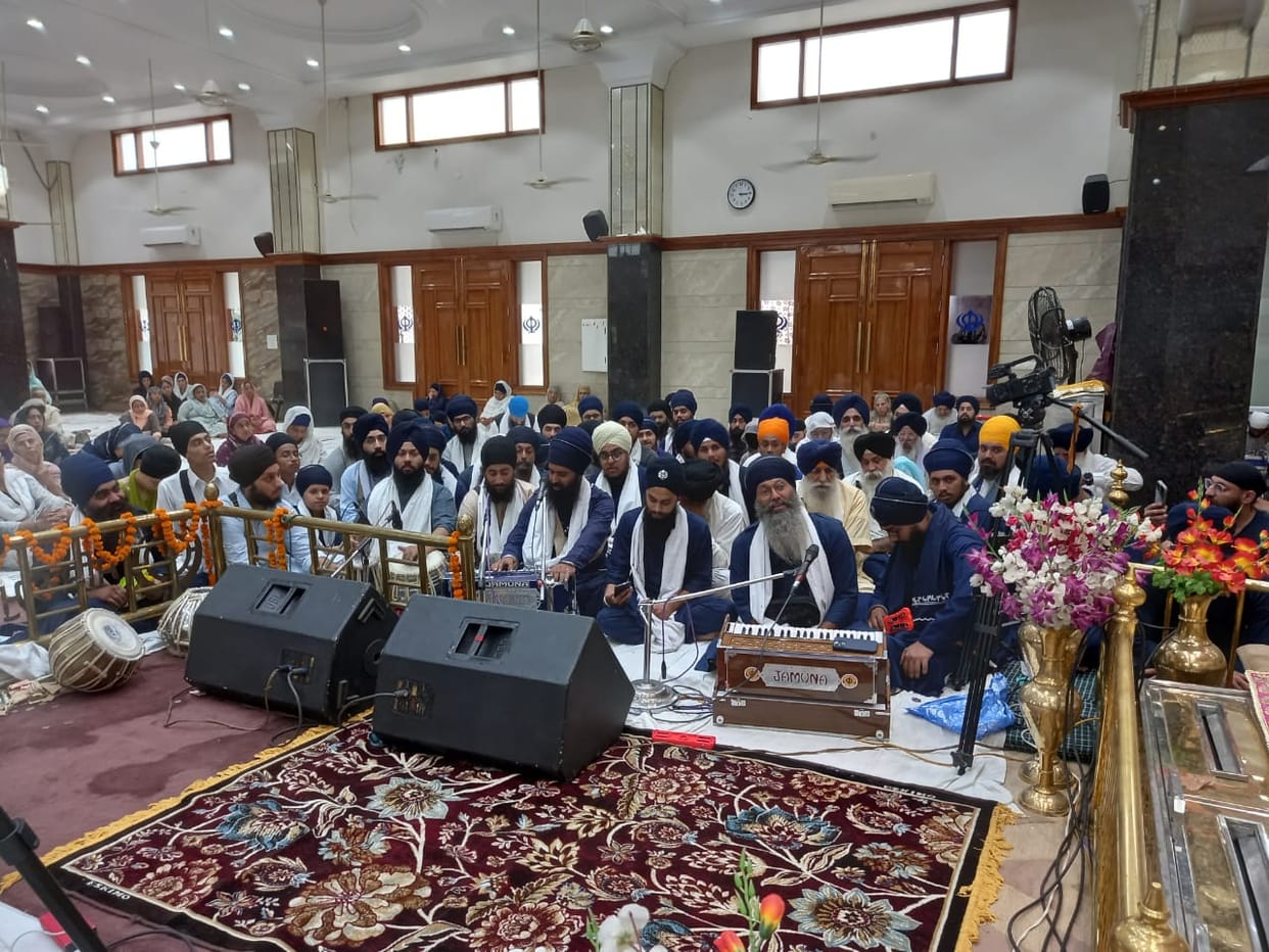 Saluted the martyred lions of 1947 by chanting