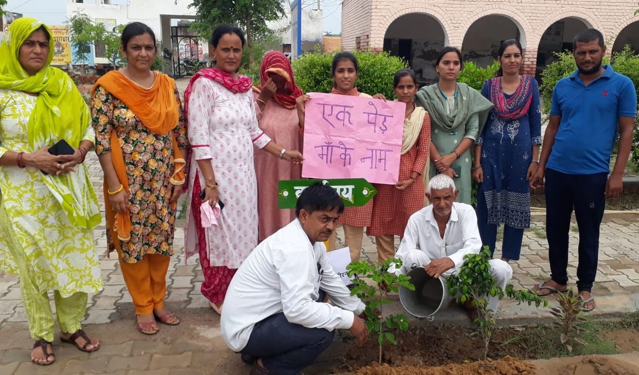 2,500 saplings planted under the campaign