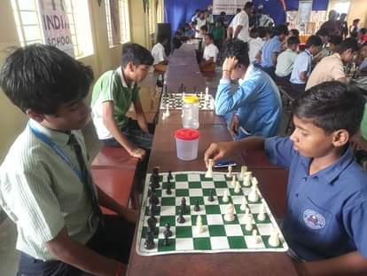 जिला स्तरीय शतरंज प्रतियोगिता का हुआ आयोजन