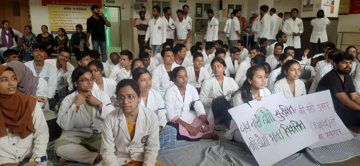 MBBS students and resident doctors angry over Kolkata incident