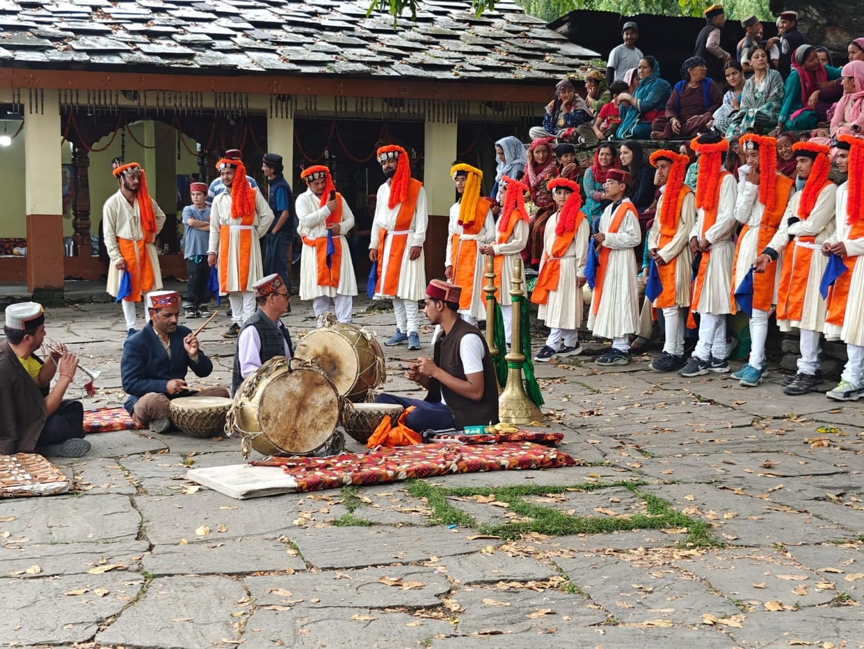 Shauni fair in villages of Manali, gods are meeting