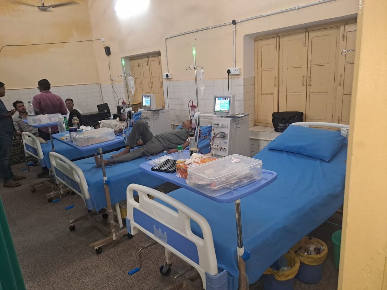 Dialysis Bhawan will be transferred only after fire fighting equipment is installed