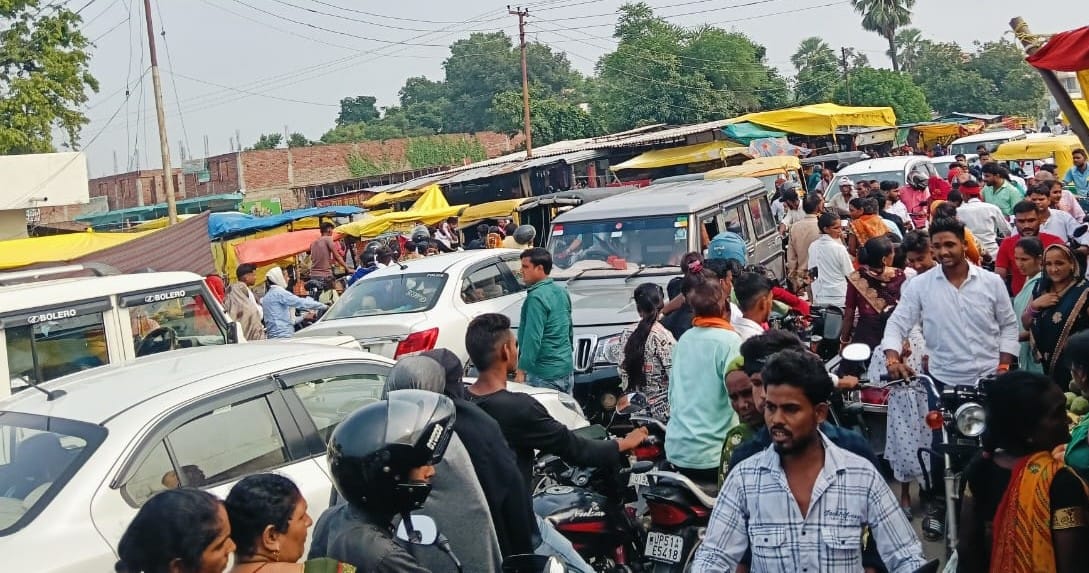 Jam at Calvary intersection for three hours