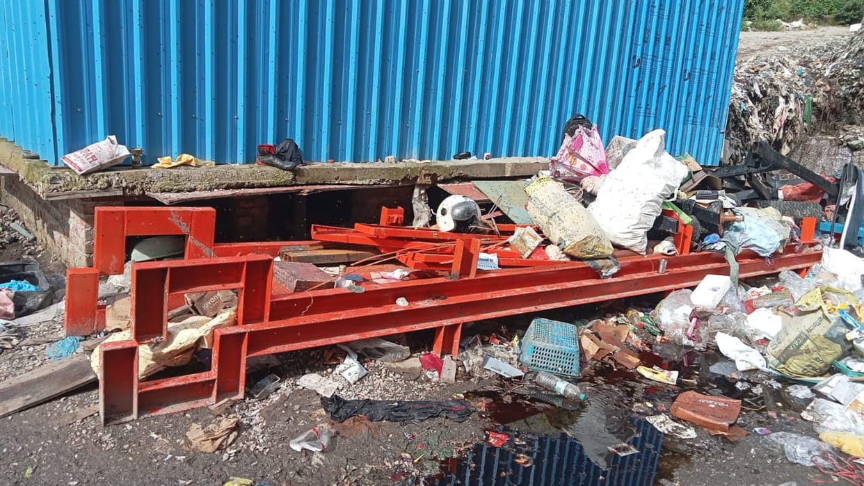 The second processing machine reached the Bindravani dumping site, garbage disposal will speed up