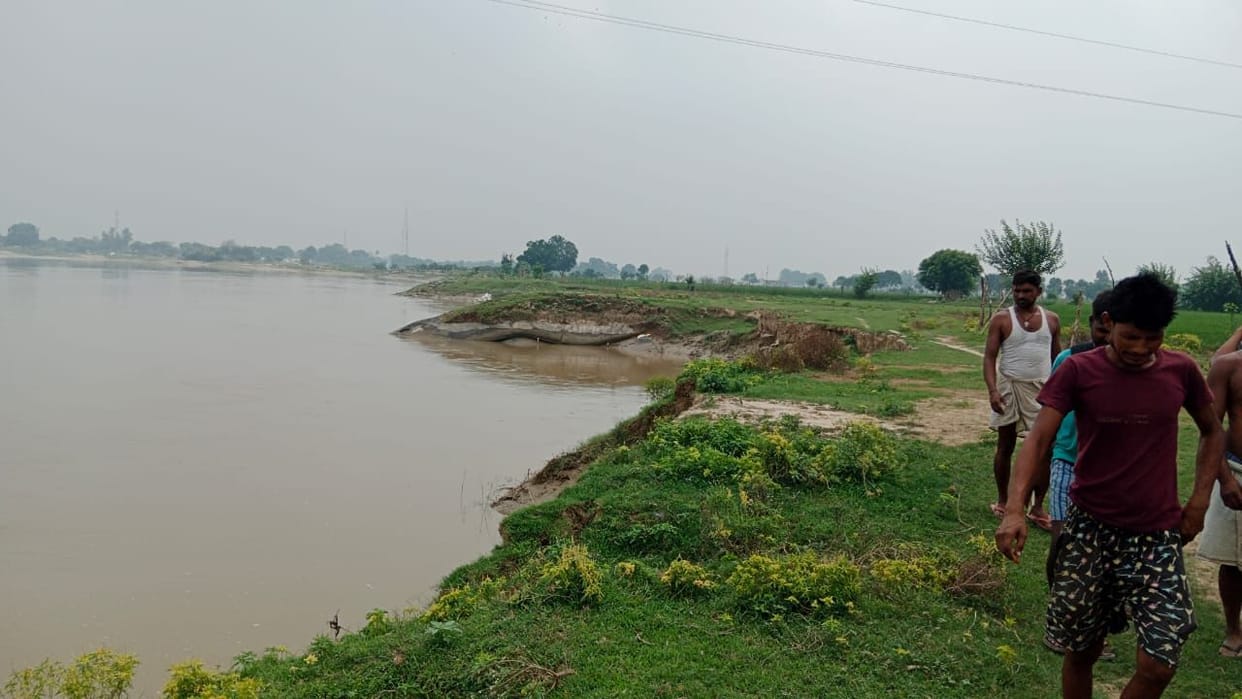 Despite the rivers receding, there was no relief from the problems of floods