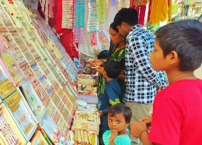 There was a lot of purchase of silk thread and Rudraksh Rakhi.