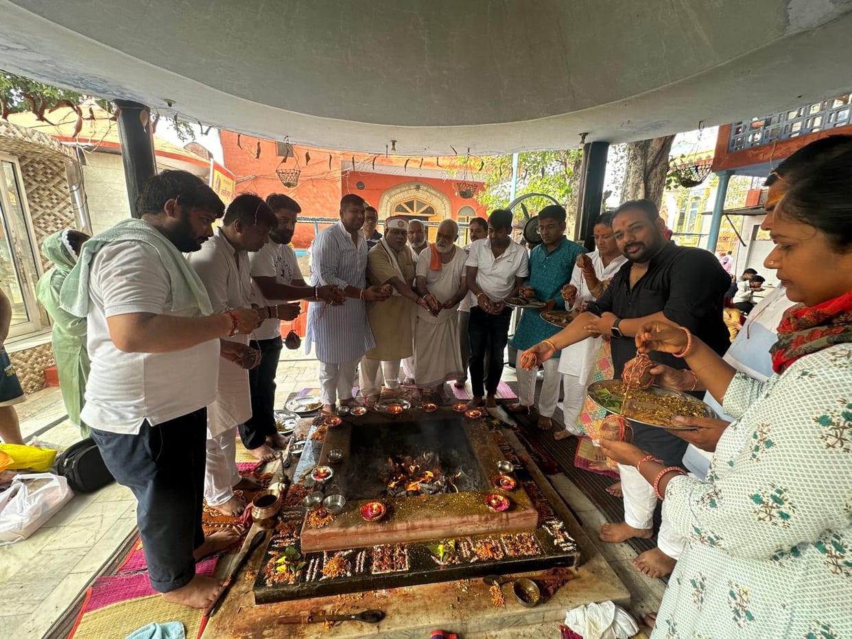 21 Saavan Yajnas conducted in Hathi Khana Temple