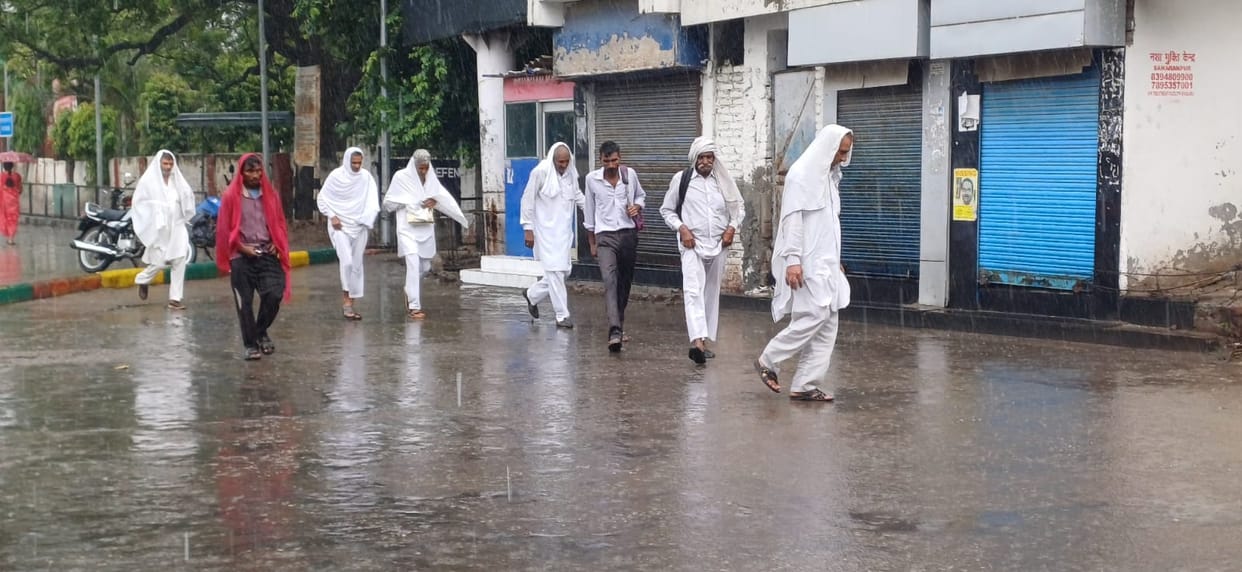 14 mm rain during the day, heavy rain expected today