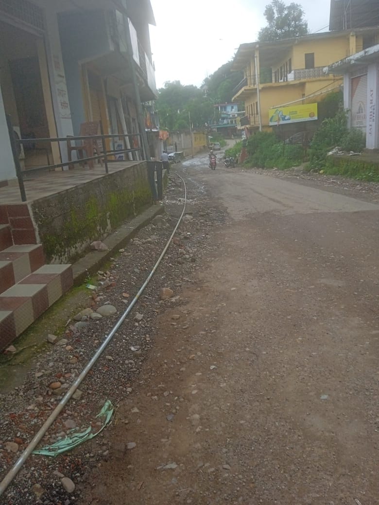 Department came into action, work of laying pipeline started in Bharedi