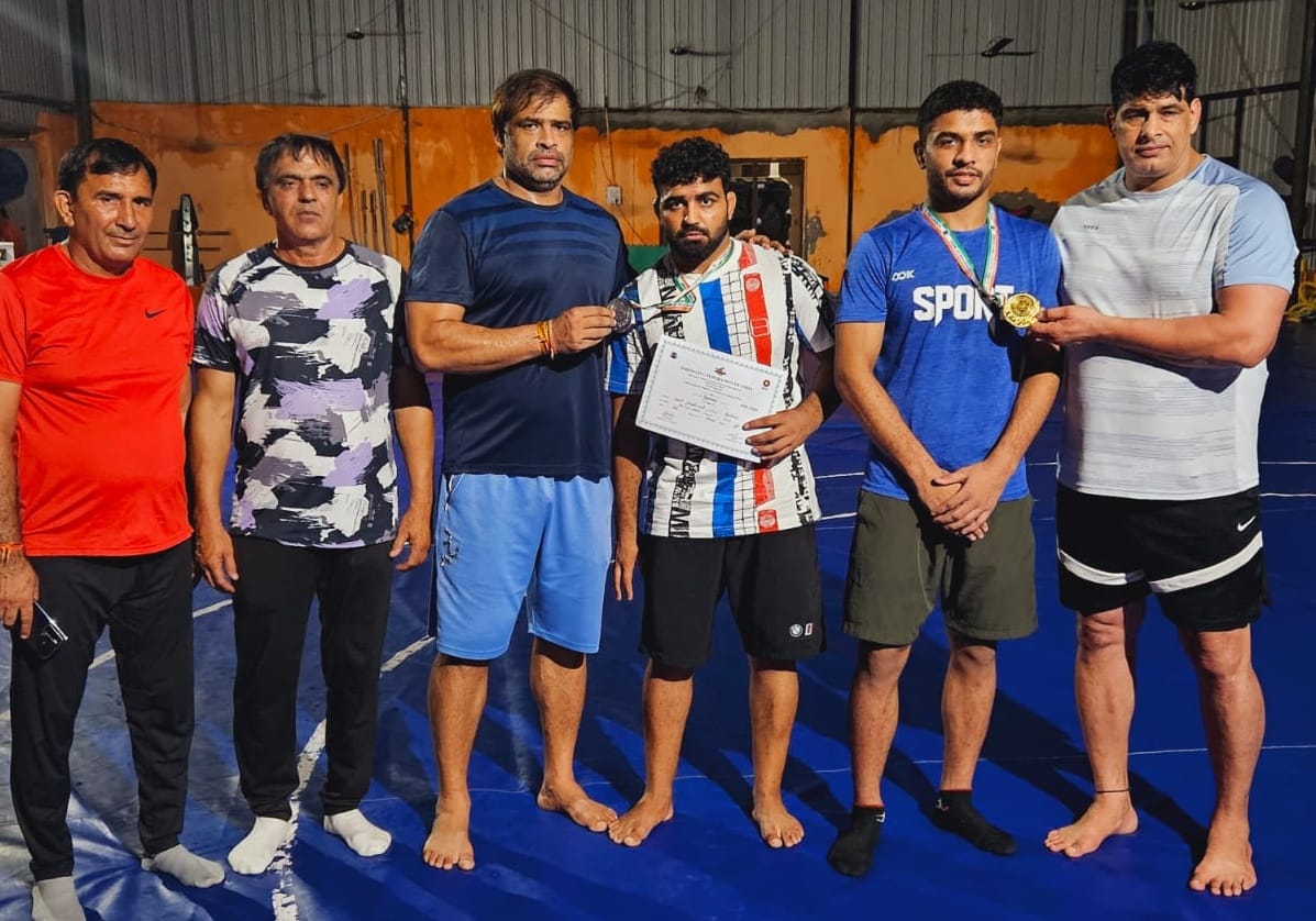 Wrestlers of Hind Kesari Sonu Akhara dominate the National Championship