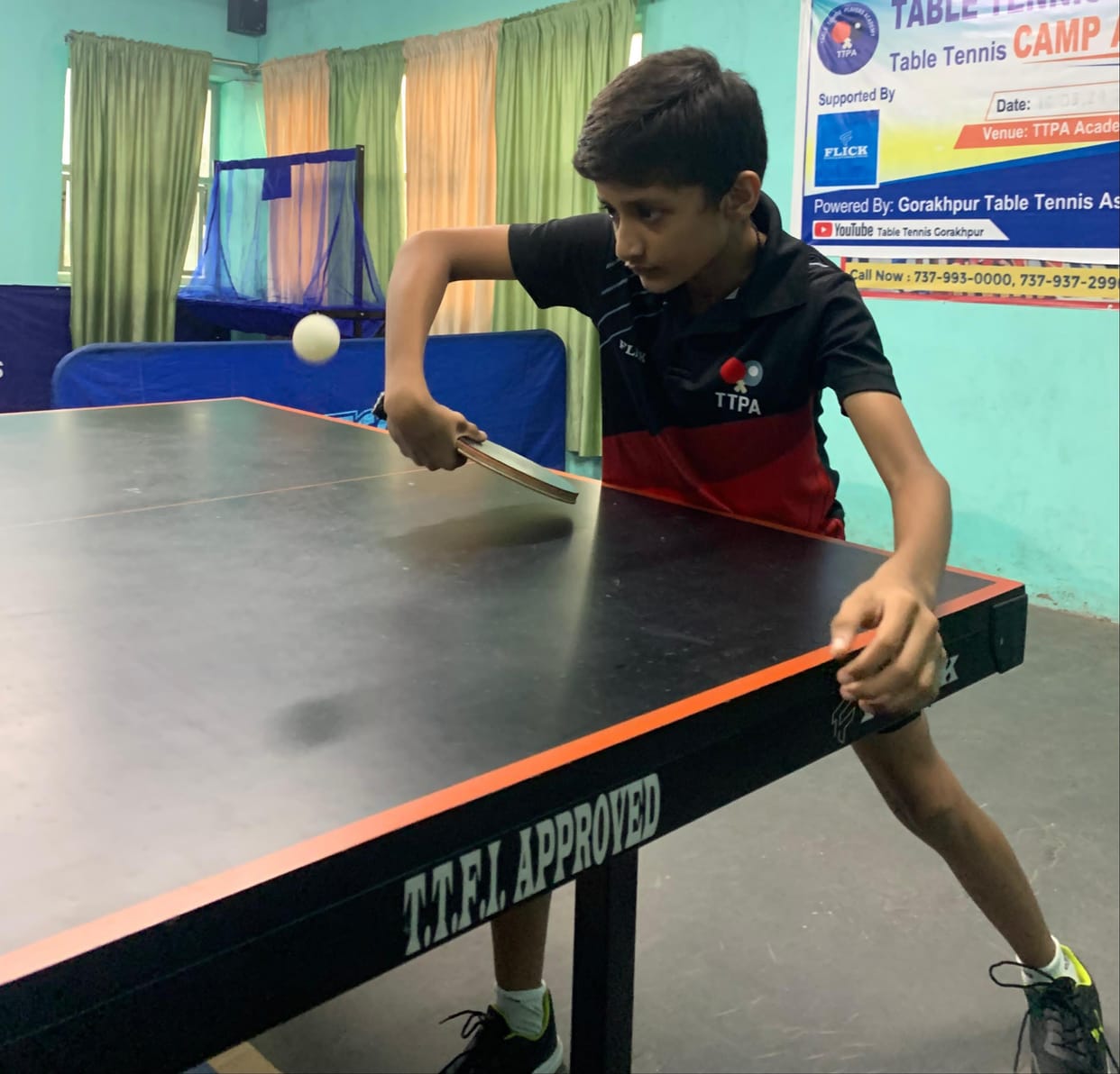 Gorakhpur News: Small steps towards becoming a star in table tennis