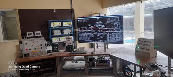 Damoh Information about operation of trains will be available on digital screen