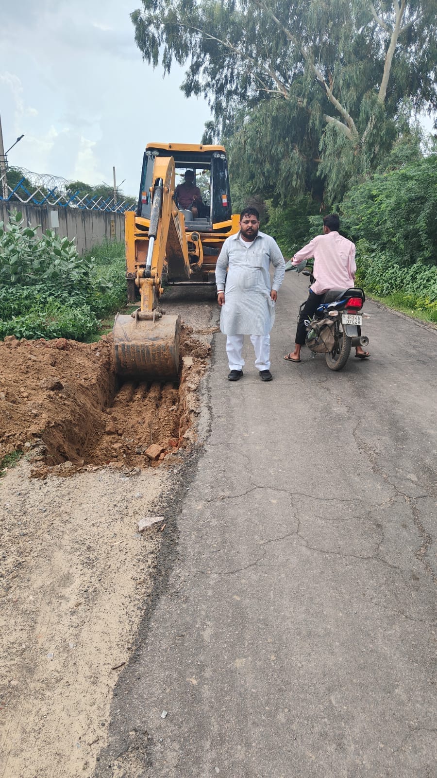 Villagers of five villages will benefit from the reconstruction of link road.