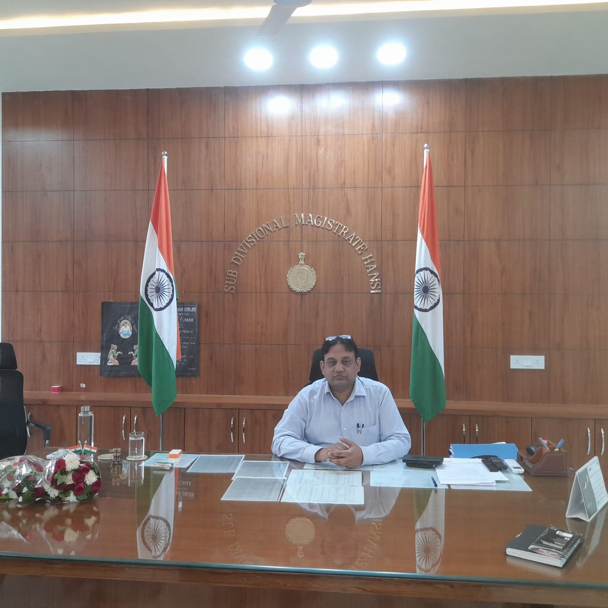SDM Kulbhushan Bansal took charge