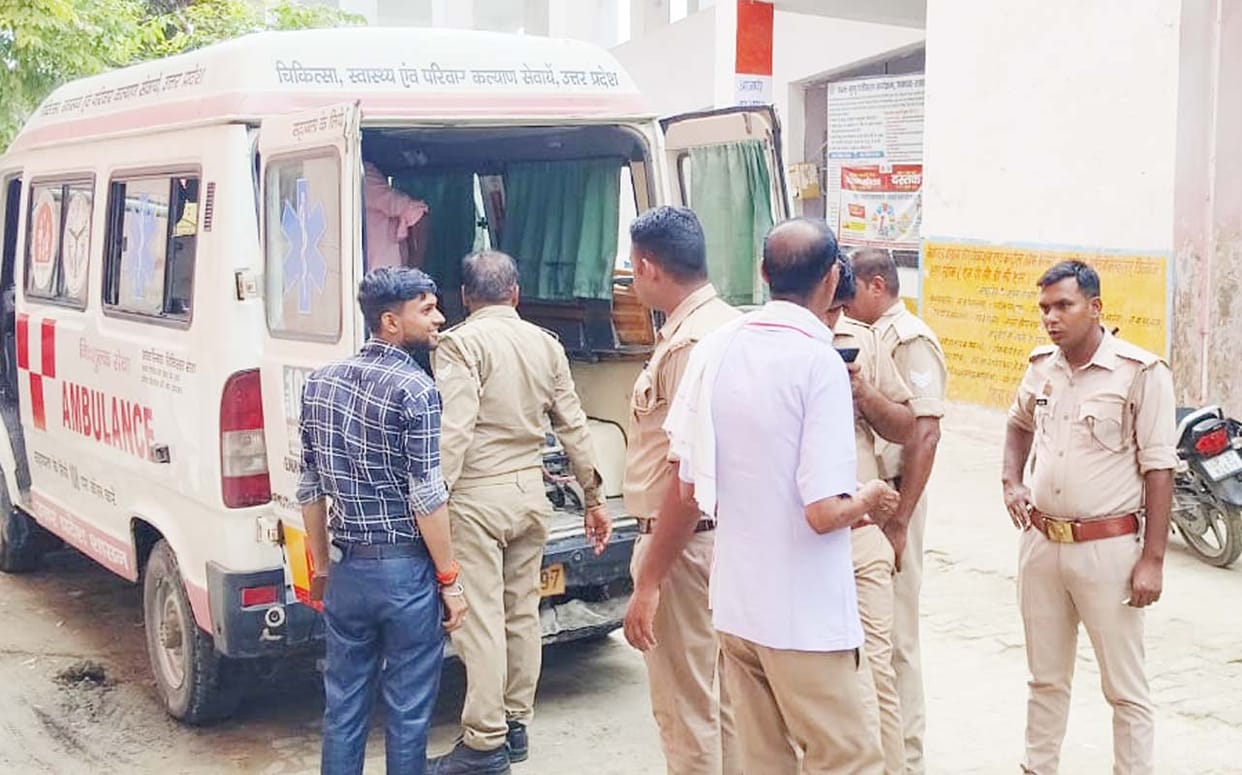The young man came to the police station unconscious with a complaint