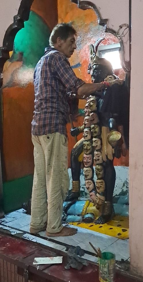 Artists from Bengal will prepare Kanha's swing, temples will be illuminated with 3D lights