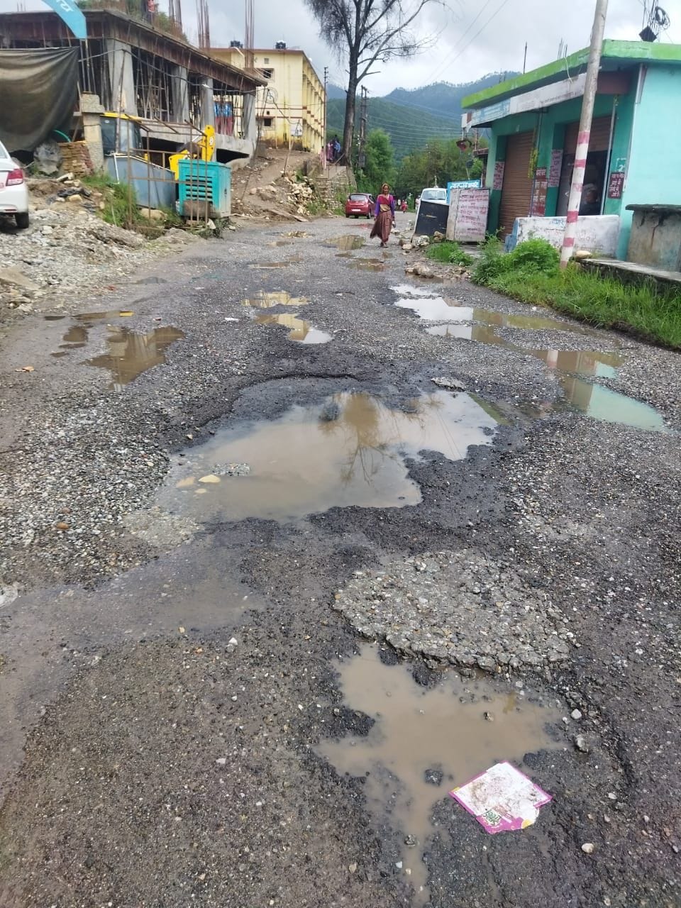 The condition of Almora-Kausani road is bad.