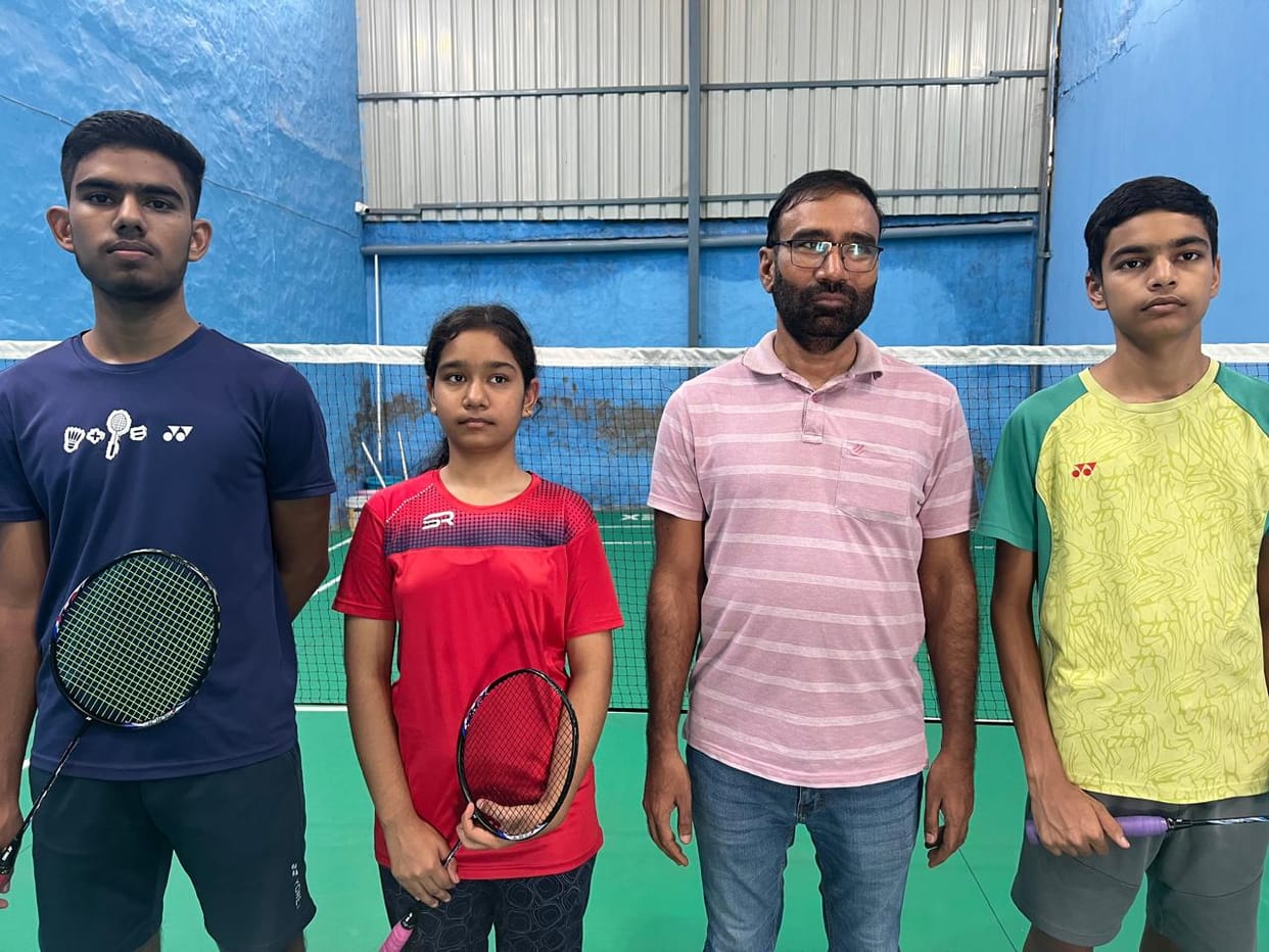 Brother and sister won in block level competition