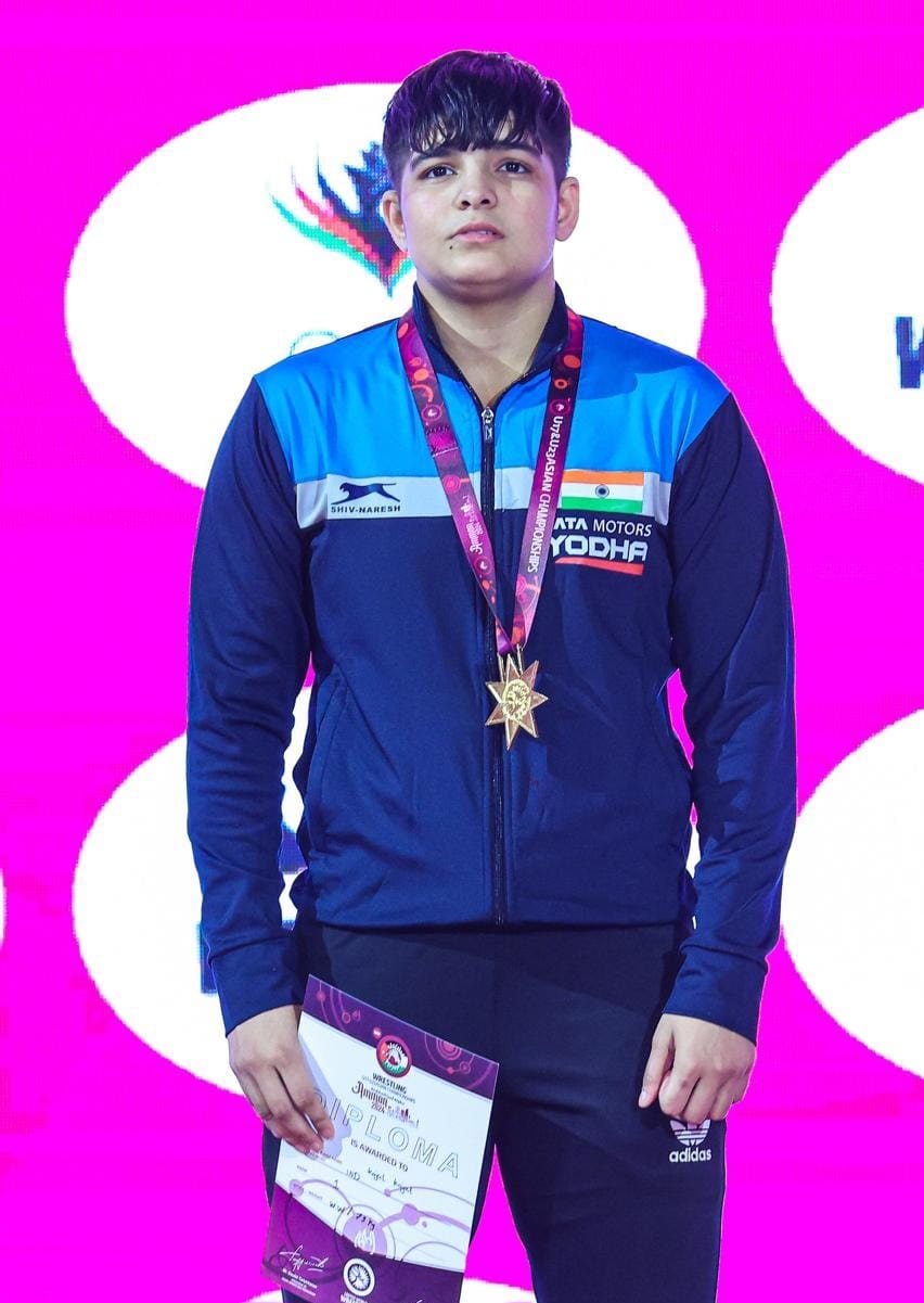 World Wrestling Competition: District wrestler Kajal Dhochak reached the finals