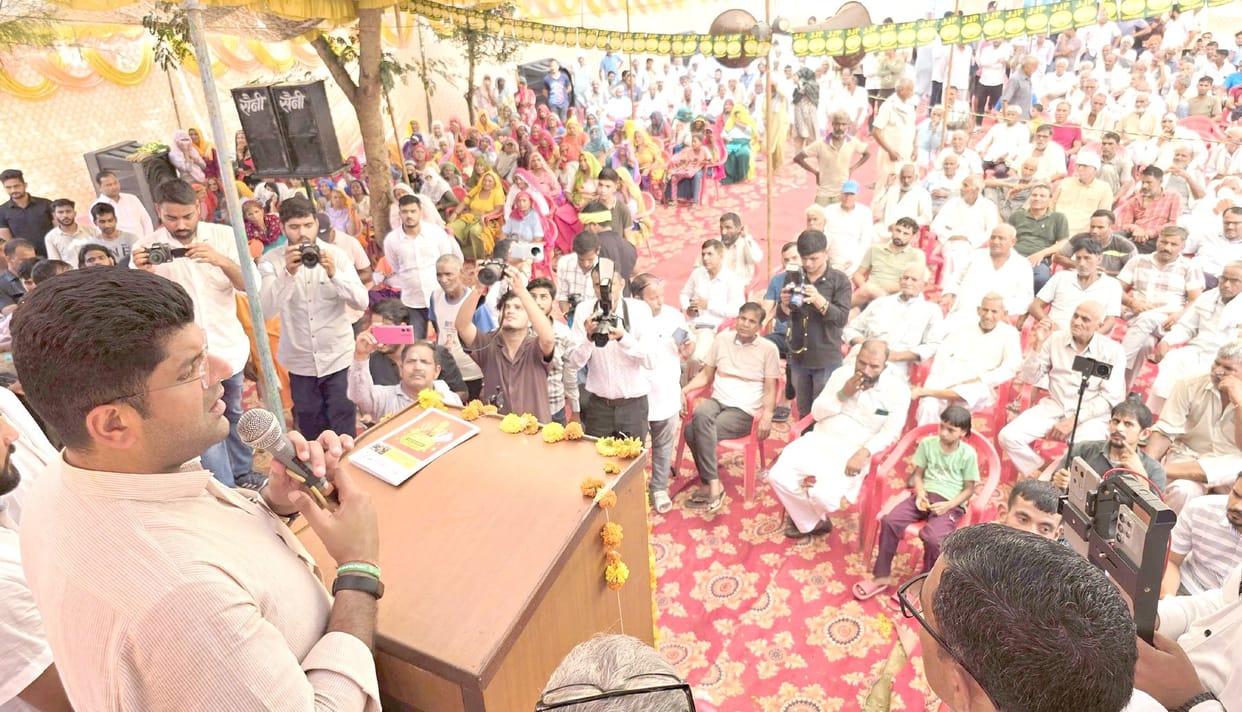 Crores of rupees spent on development work and rejuvenation of roads without any discrimination: Dushyant