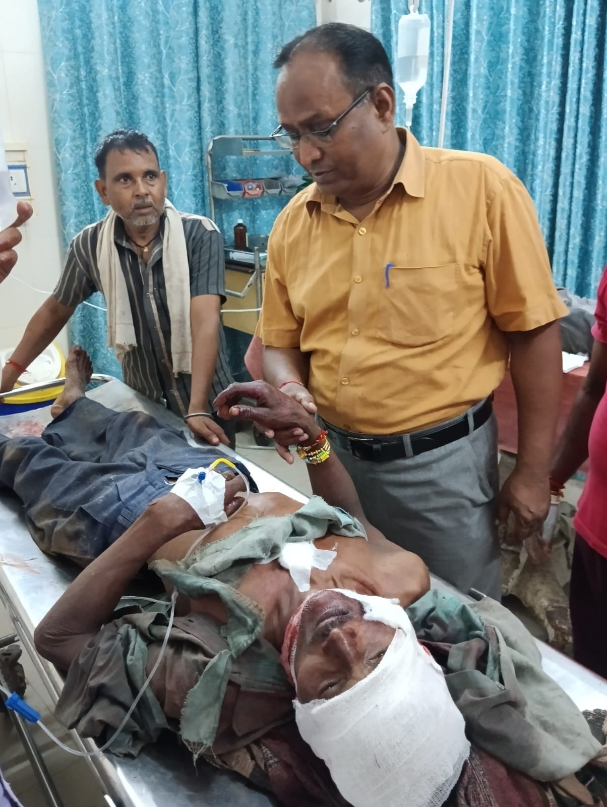 Tiger attacks farmer tying sugarcane with leaves, condition critical