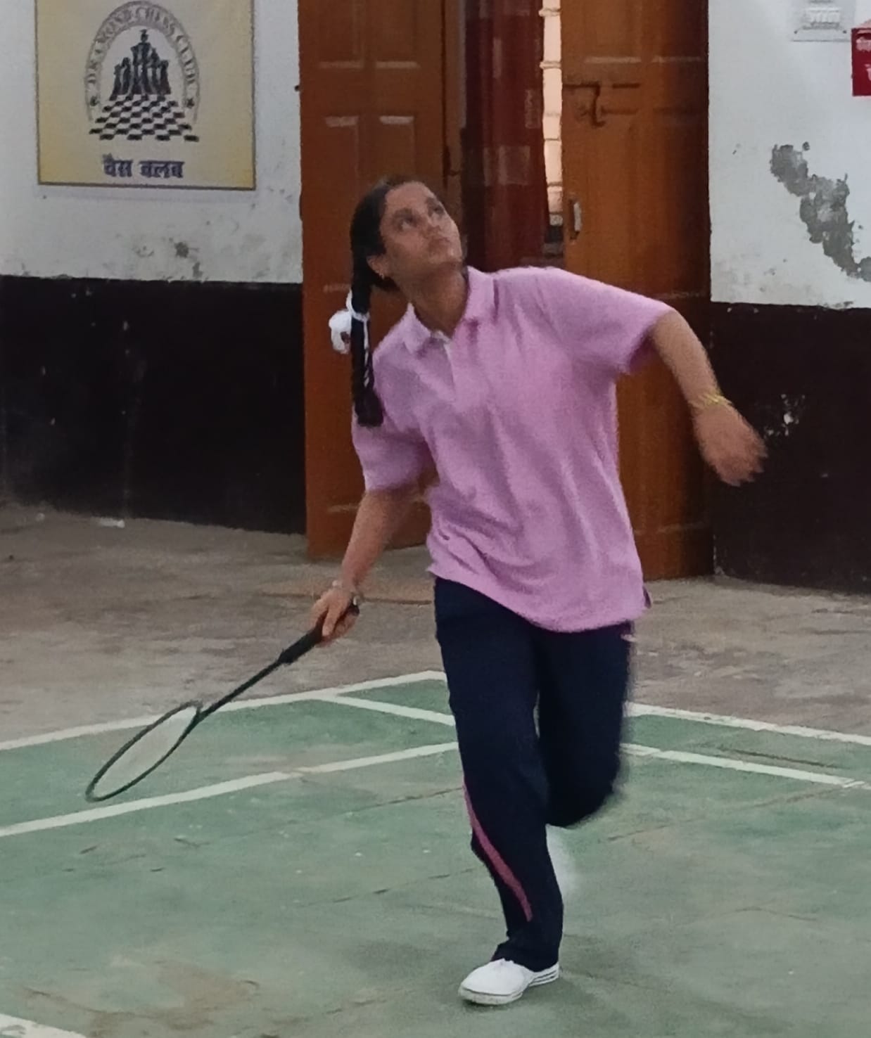 Ojas, Om, Ayush and Pallavi won in badminton