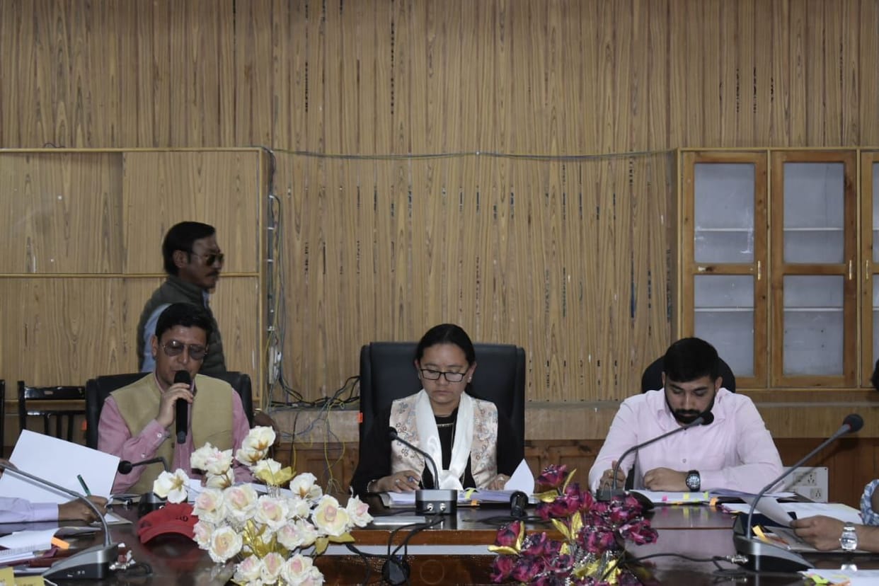 Development works discussed in the project advisory committee meeting in Kaza