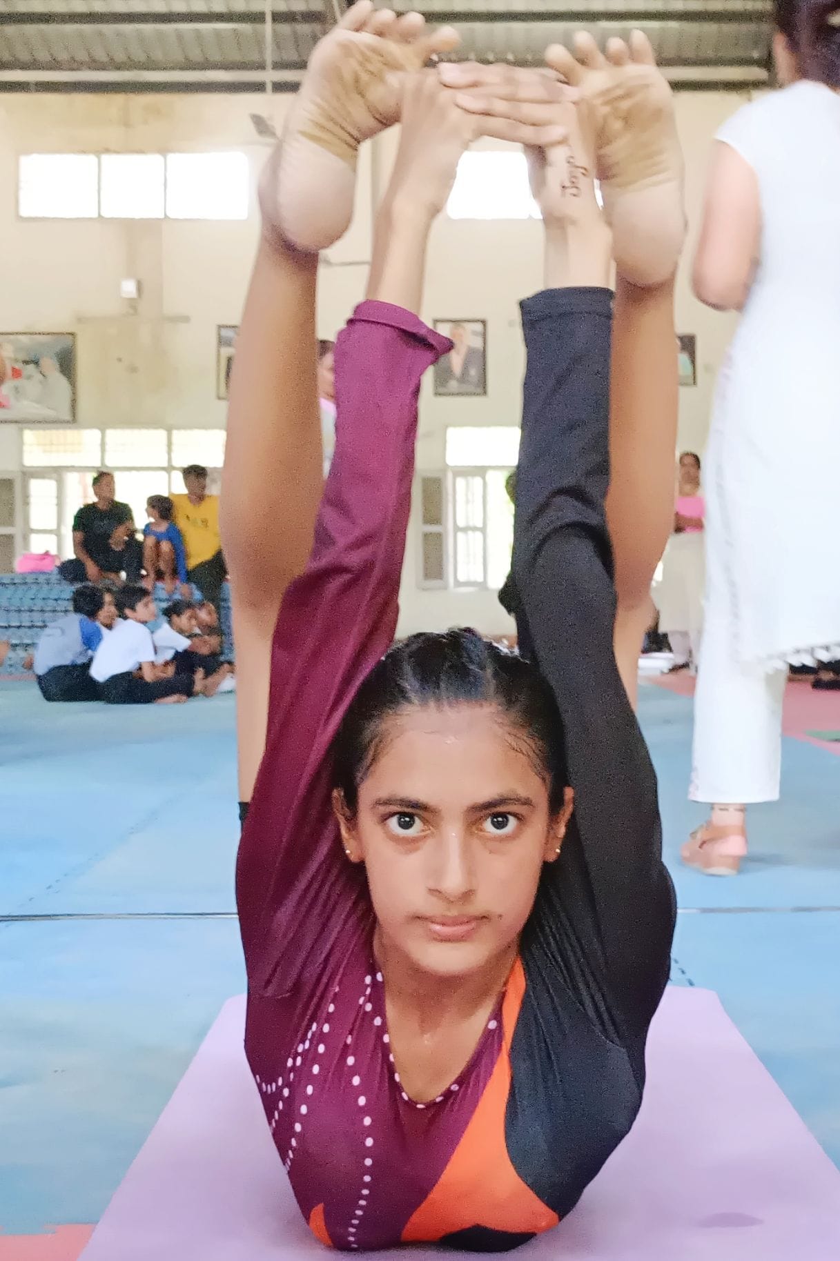 Jaya Verma got first place in the under 19 age group of district level school games.