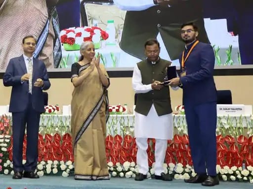 Anuj Yadav honored with National Excellence Award