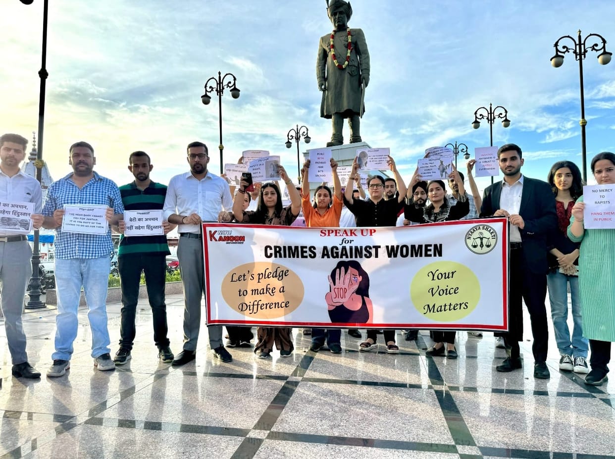NGO Held Protest