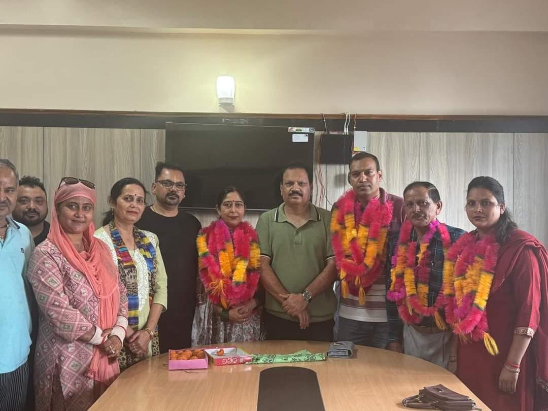 BJP rule in Municipal Council Jogindernagar, Mamta Kapoor again becomes the president