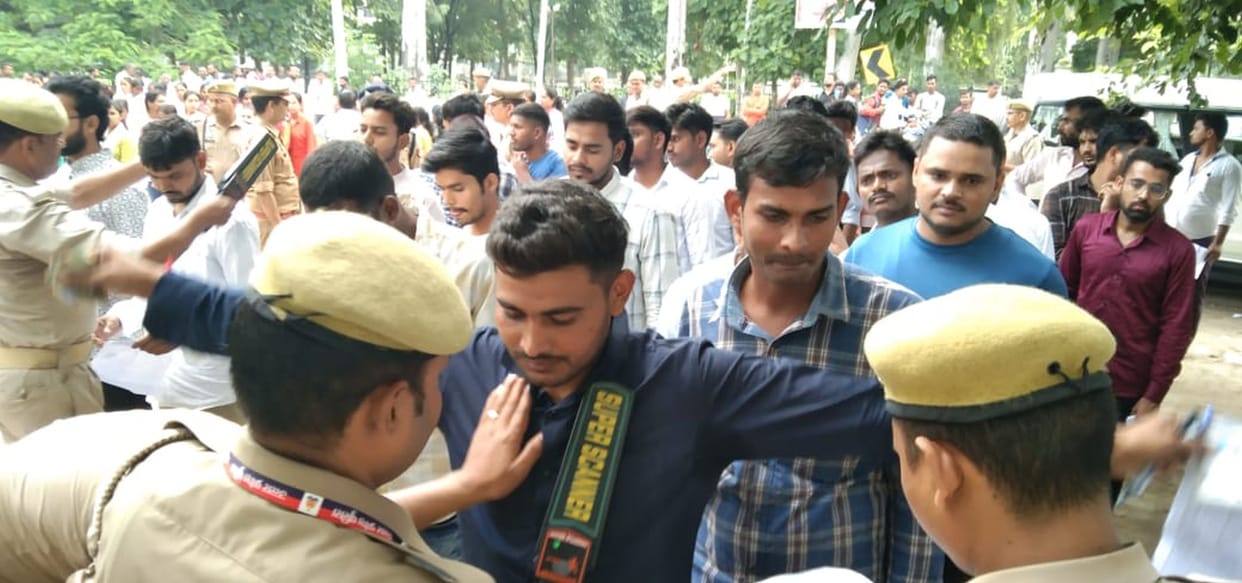 3,000 candidates left constable recruitment exam