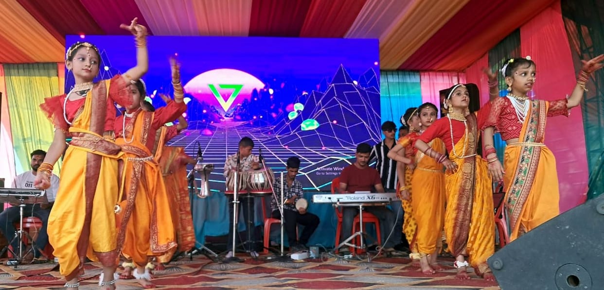 Colorful programs organized on Janmashtami festival in Gangolihat