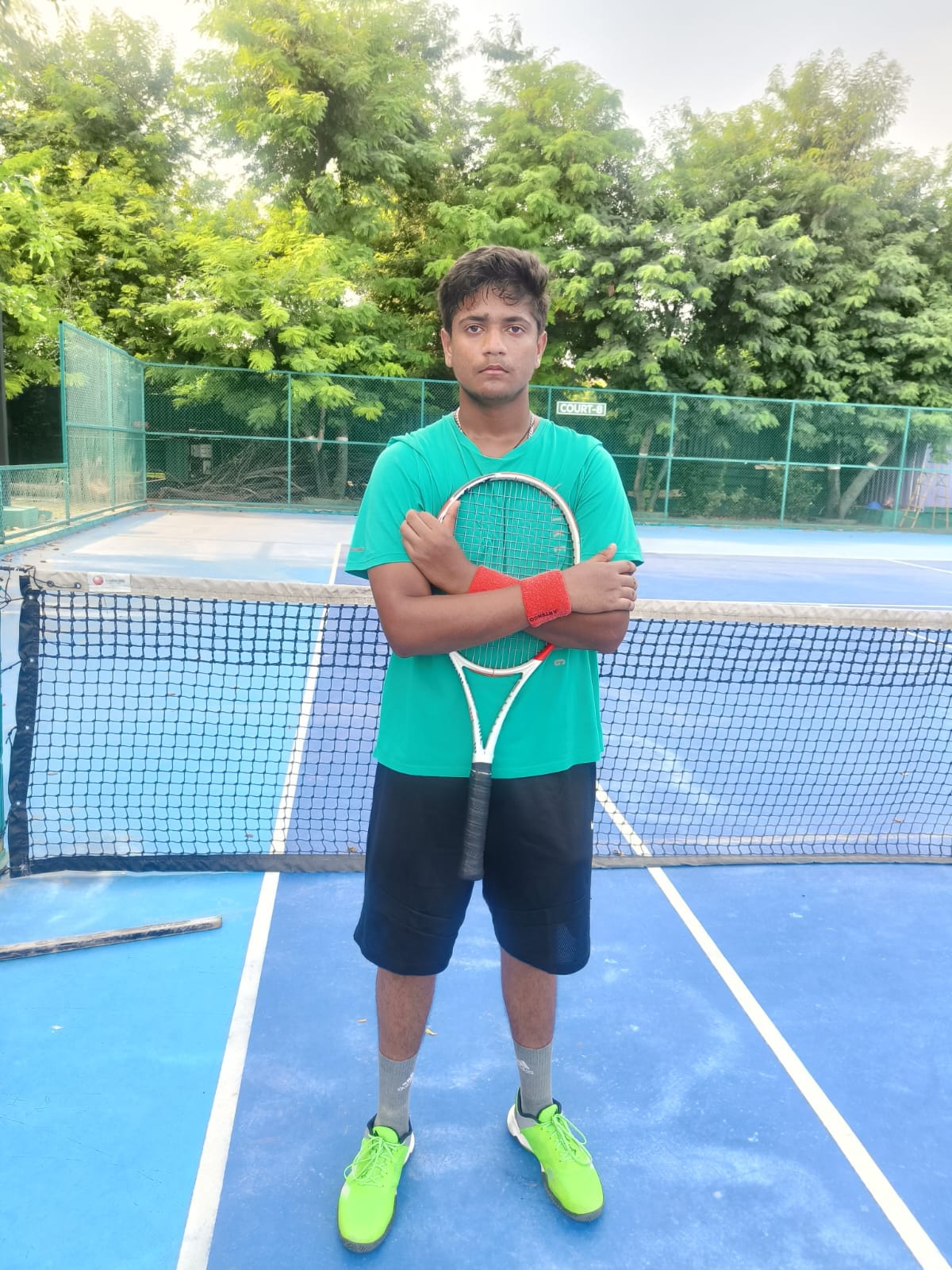 Yatharth Yadav's team topped in lawn tennis