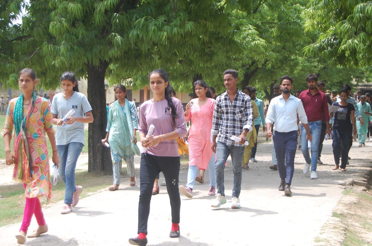 26 percent candidates left the exam on the second day