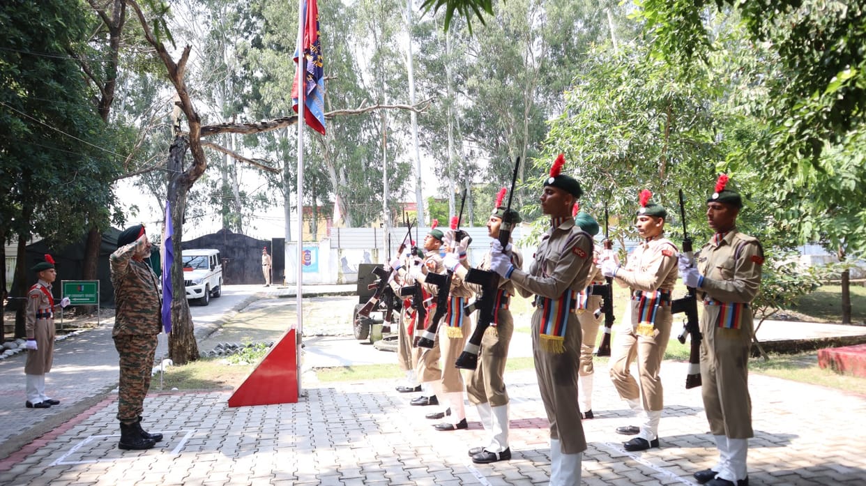 Brigadier Cheema Visit Nagrota Acedamy