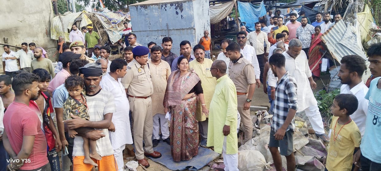 Land mafia active after inspection by officers, fast searching for customers