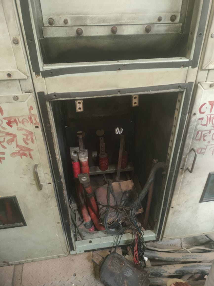 Electricity lost in many areas due to burning of current transformer