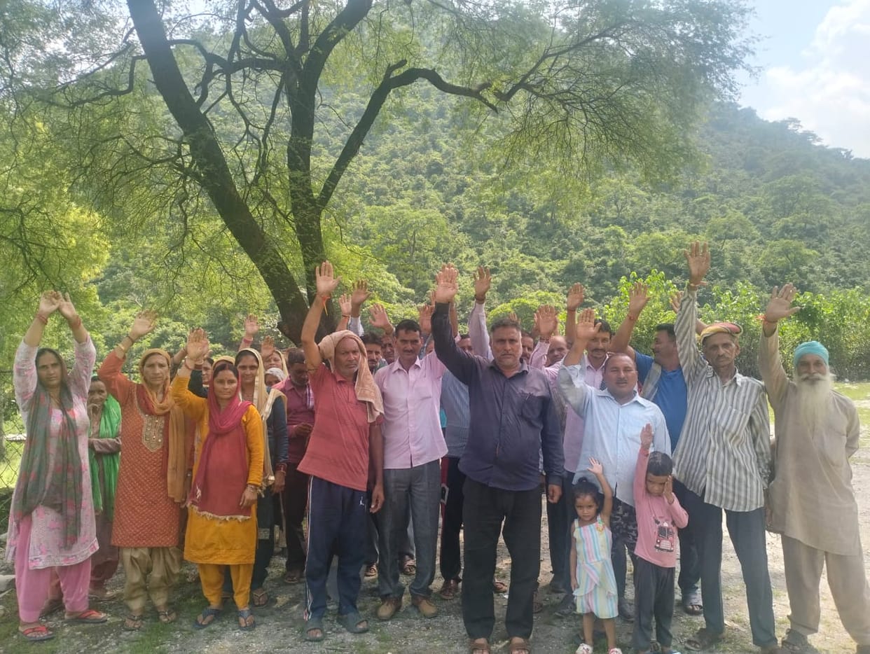 reasi, talwada migrants, protest