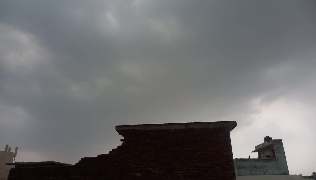 Pleasant weather due to rain amidst sunshine and shade