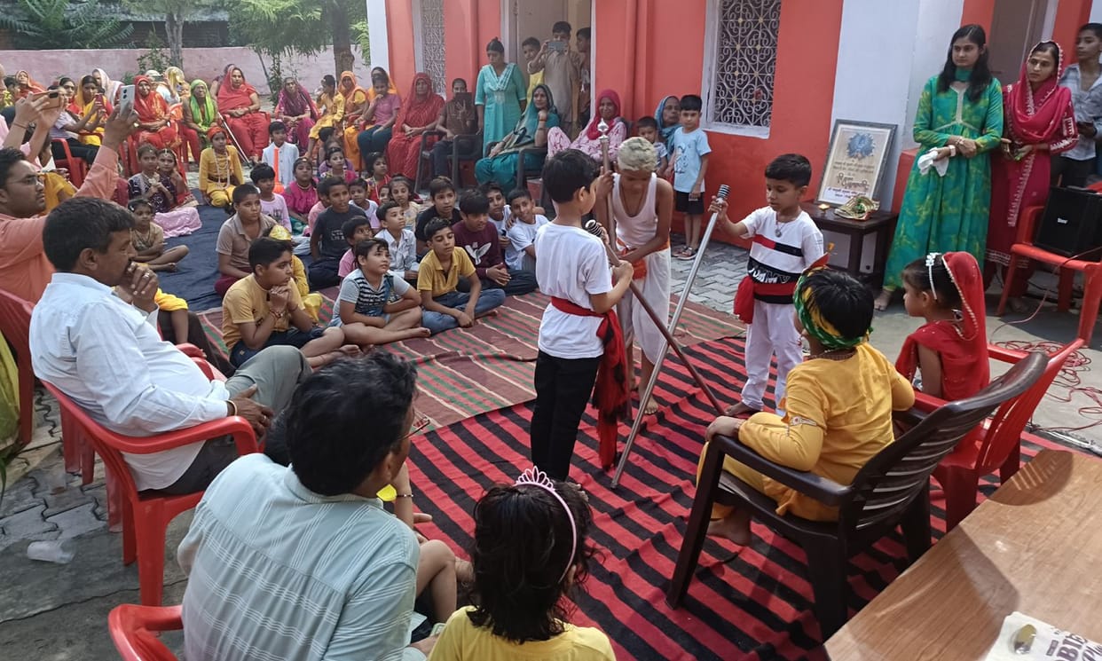 Janmashtami festival celebrated in the temples of Loharu