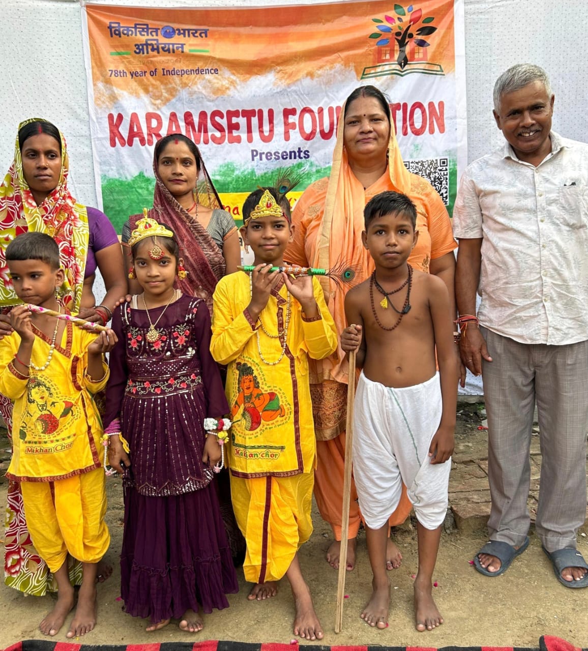 Janmashtami celebrated in Niyati School