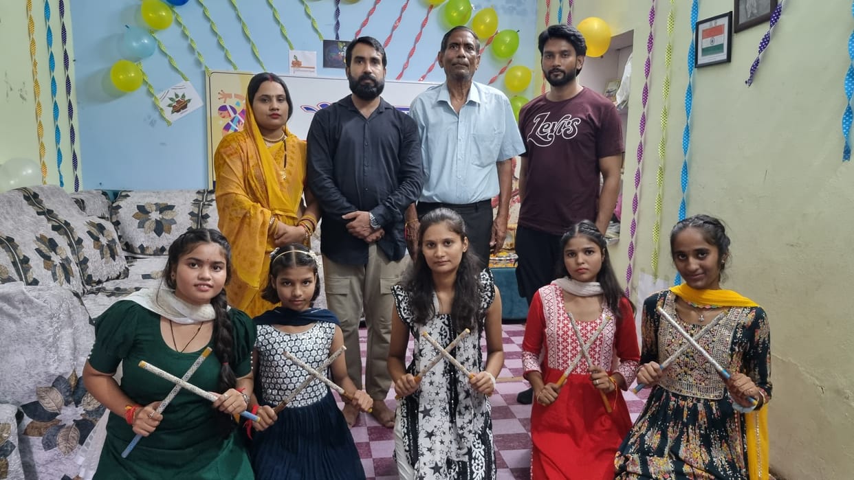 Abhiraj Cultural Society celebrated Janmashtami