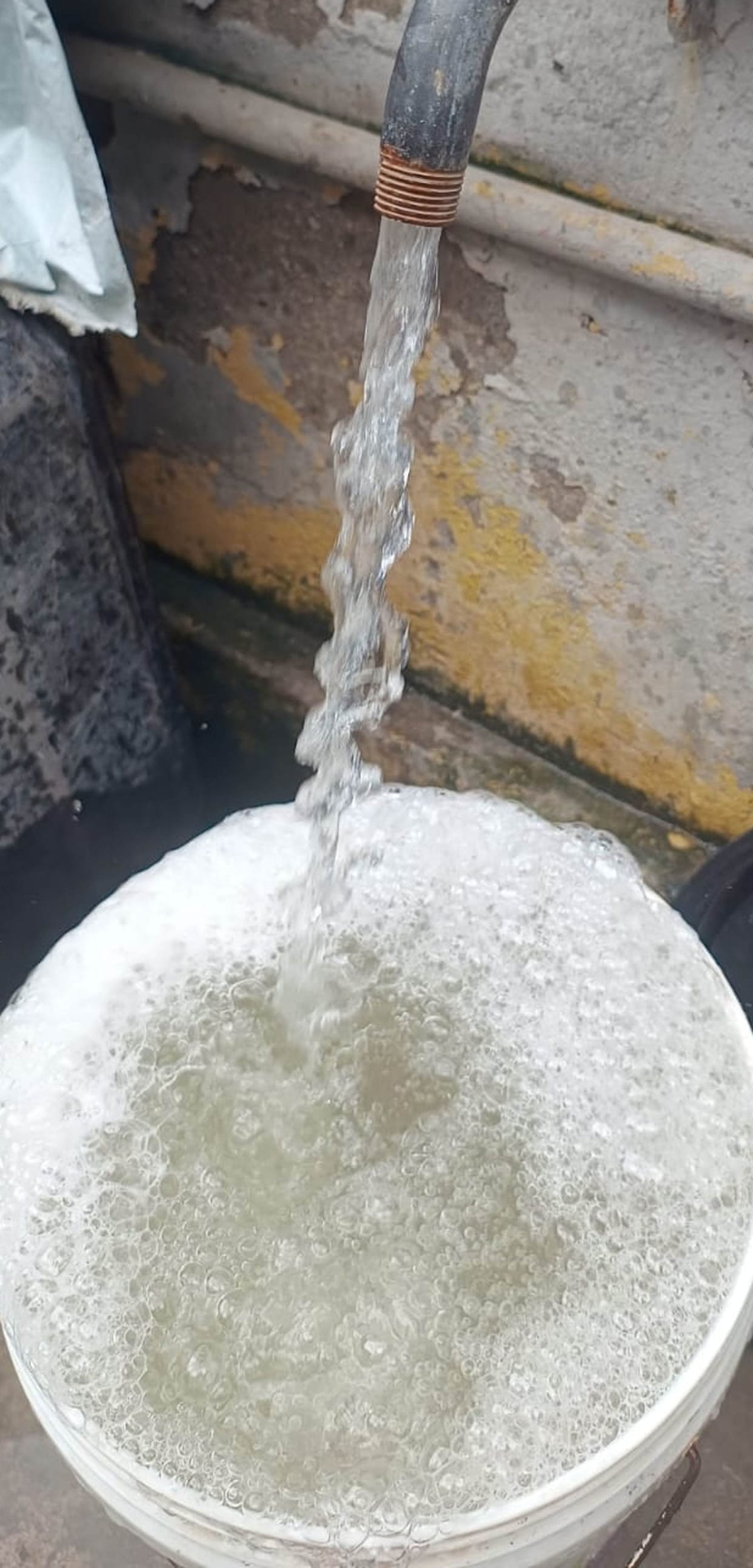 Smelly supply coming in Johri Nagar Colony for one and a half month