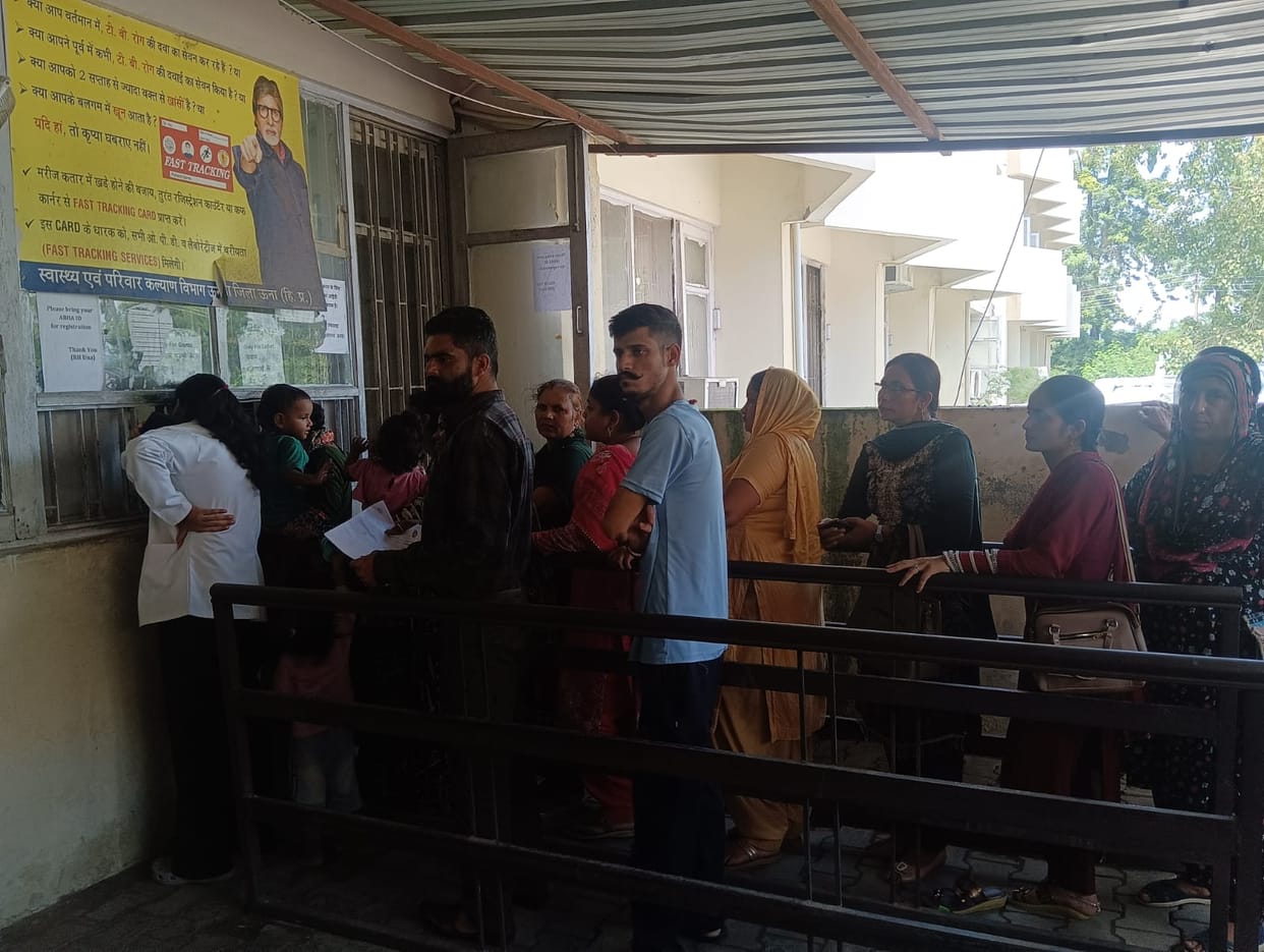 Relief to the people, now OPD slip can be made in the regional hospital from 9 am