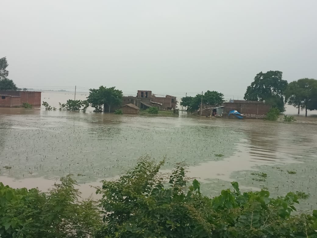 Saryu flowing 95 cm above the red mark is stable for 24 hours