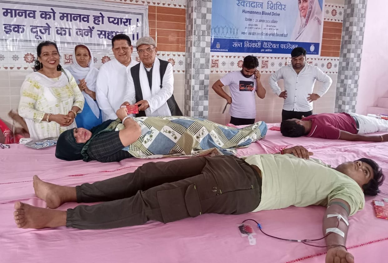 Model Dadri District Banao Organization organized medical and blood donation camp
