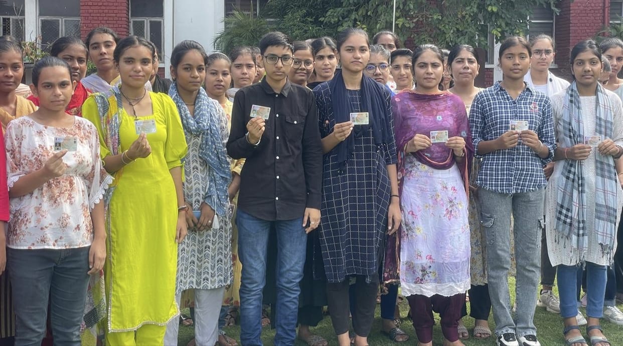136 girl students of Jain Kanya Mahavidyalaya will vote for the first time